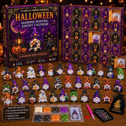 Halloween Gnome Calendar Kit