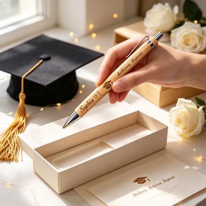 Custom Name Wooden Ballpoint Pen,  Graduation Gift🔥（Buy 2 Save $5，Buy 3 Save $8）🔥