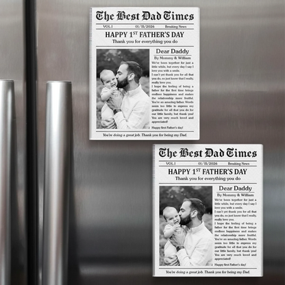 Custom Photo Acrylic Fridge Magnet