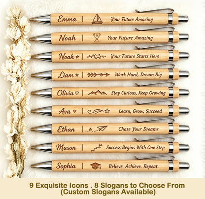 Custom Name Wooden Ballpoint Pen,  Graduation Gift🔥（Buy 2 Save $5，Buy 3 Save $8）🔥
