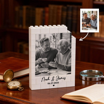 Custom Photo Brick Puzzle Frame