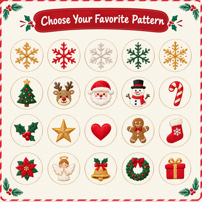 Personalized Striped Christmas Gift Sack, Custom Embroidered Name Santa Bag