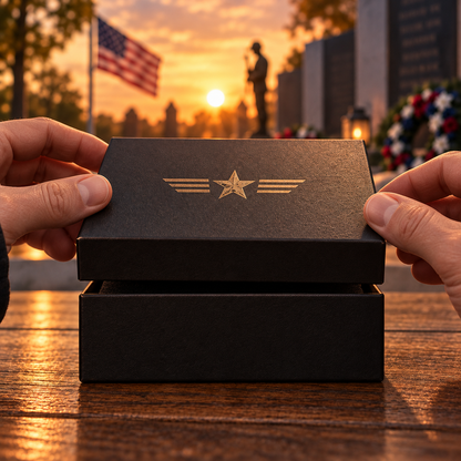 Personalized We Remember Memorial Lighter Case (No Insert)