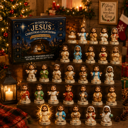 30 Days of Jesus: Christmas Countdown Advent Calendar ⭐