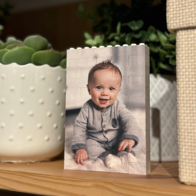 Custom Photo Brick Puzzle Frame