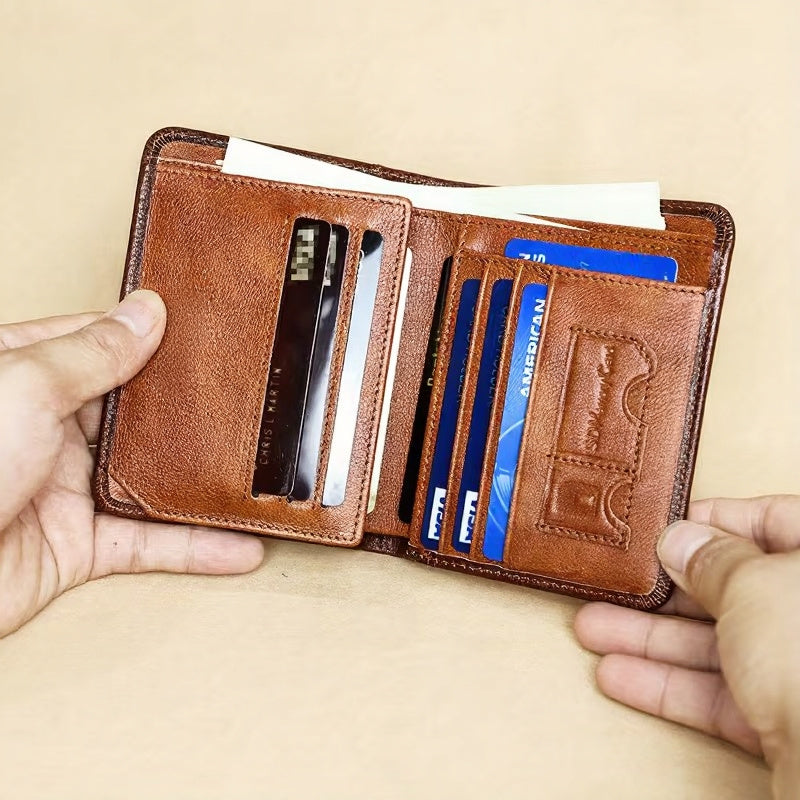 🛡️Personalized Christian Leather Wallet | Custom Name Bible Scripture Gift ✝️