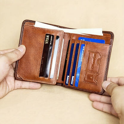 🛡️Personalized Christian Leather Wallet | Custom Name Bible Scripture Gift ✝️