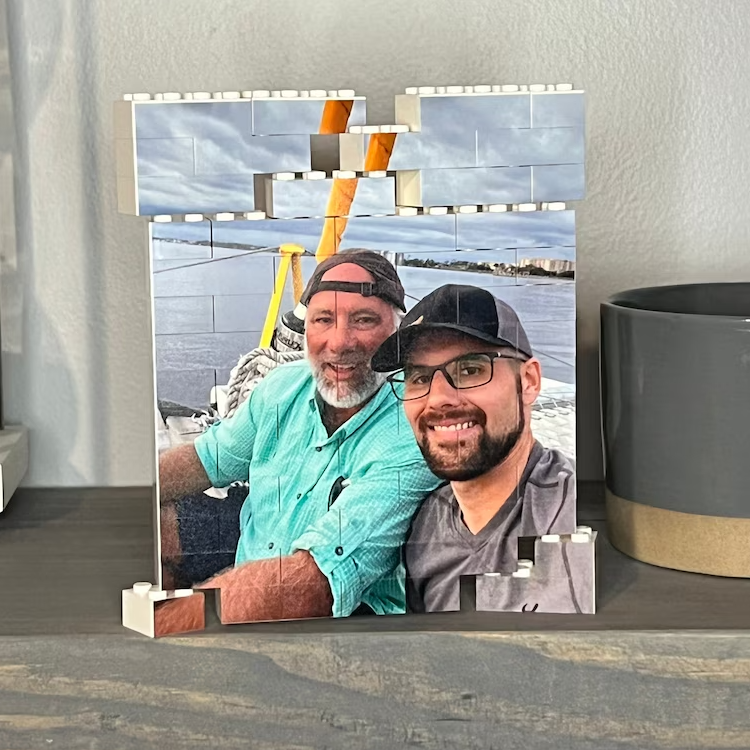 Custom Photo Brick Puzzle Frame