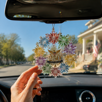 ✨ 250th Anniversary Crystal Christmas Ornament (2 Styles)